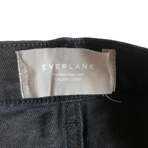 EVERLANE The Way High Jean Black Size 27 Regular NEW - Picture 6 of 7